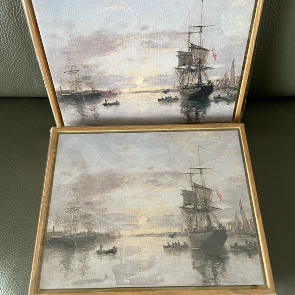 Vintage Le Havre :The Outer Harbor at Sunset - Picture 7 of 8